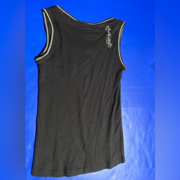 Hard Rock Cafe Authentic Y2K Munich Black/Grey/Red Tank Top Embroidered Logo M - Picture 7 of 9